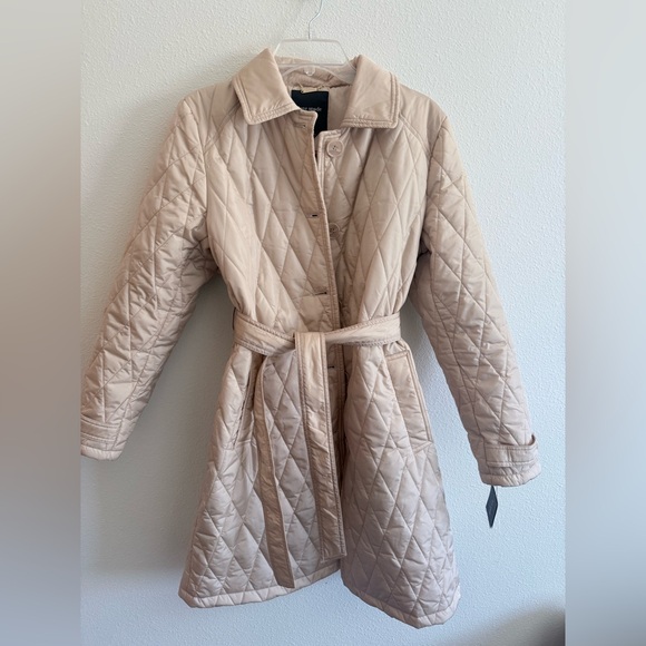 kate spade Jackets & Blazers - Kate Spade Quilted Trench - Champagne